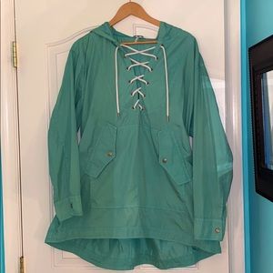 Free People Teal Jacket